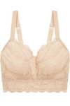 Cosabella Never Say Never Curvy Sweetie Dd-f Stretch-lace Soft-cup Bra In Blush