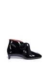 3.1 PHILLIP LIM / フィリップ リム 'Blade Desert' geometric heel calfskin leather booties