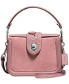 COACH COACH Page Crossbody In Glovetanned Leather With Tea Rose Tooling
