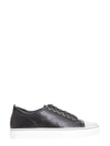 LANVIN SNEAKERS WITH PATENT LEATHER TOE CAP,8213797