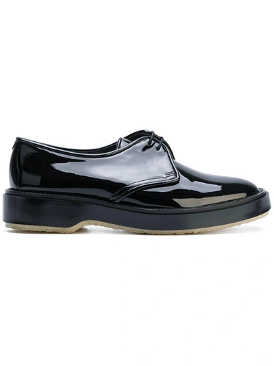 Adieu Type 1c Patent Derby Shoes In Black