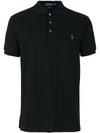 Polo Ralph Lauren Slim Fit Polo Shirt In Black