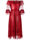 MARIA LUCIA HOHAN MARIA LUCIA HOHAN MELISSA DRESS - RED,MELISSA12367787