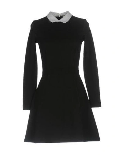 Maison Kitsuné Short Dresses In Black