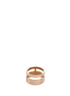 REPOSSI 'BERBÈRE MODULE' 18K ROSE GOLD TWO ROW RING