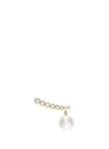 SOPHIE BILLE BRAHE 'Croissant Mer Au Sud' diamond South Sea pearl single earring