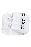 CALVIN KLEIN 3-PACK NO-SHOW SOCKS,CKM201LN62