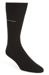 Calvin Klein Giza Crew Socks In Black