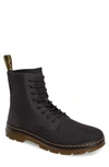 Dr. Martens' Winterized 1460 8 Eye Boots In Black Nylon