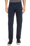 Ag Tellis Sueded Stretch Sateen Slim Leg Pants In Night Sea