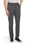 Theory Zaine Neoteric Slim Fit Pants In Dark Grey