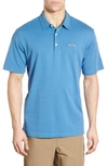 PATAGONIA TROUT FITZ ROY REGULAR FIT ORGANIC COTTON POLO,52206