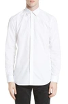 GIVENCHY TONAL STAR EMBROIDERED SPORT SHIRT,17S6061300