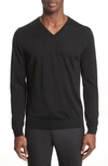 LANVIN WOOL V-NECK SWEATER,RMPO0004A17