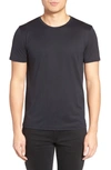 Theory Men's Droyer Studio T Textured T-shirt In Eclipse