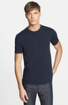 James Perse Regular Fit Ringer T-shirt In Blue