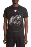 Givenchy Cuban Fit Monkey Brothers Graphic T-shirt In Black