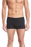 Hanro Natural Function Stretch-jersey Boxer Briefs In Black
