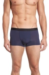 Hanro Micro Touch Boxer Briefs In Midnight Navy