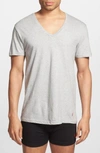 Polo Ralph Lauren Classic Cotton V Neck 3-pack Undershirt In Black/ Grey/ Charcoal