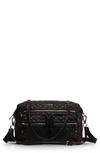 MZ WALLACE CROSBY QUILTED TRAVELER BAG - BLACK,10030108