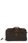 Bric's Brics X-bag 28-inch Rolling Duffle Bag - Black In Olive