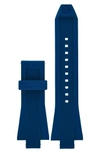 MICHAEL KORS DYLAN 28MM SILICONE WATCH STRAP,MKT9013