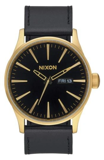 Nixon Sentry 42mm In Black