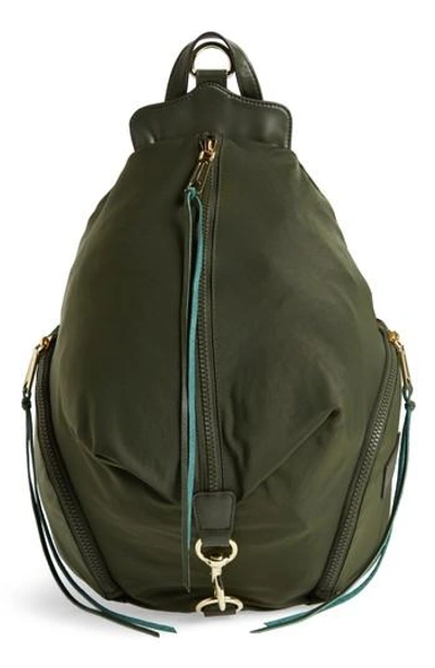 Rebecca Minkoff Julian Nylon Backpack - Green In Army