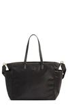 Tory Burch Scout Messenger Diaper Bag - Black In Black
