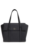 Kate Spade Daniels Drive - Abigail Satchel - Black In Black