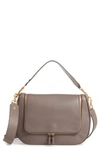 ANYA HINDMARCH MAXI VERE LEATHER SATCHEL - GREY,968645