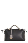 FENDI SMALL BY THE WAY COLORBLOCK LEATHER SHOULDER BAG - BLACK,8BL124-9A8