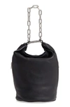 ALEXANDER WANG ATTICA LEATHER BUCKET BAG,2027C0075L