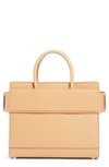 GIVENCHY MEDIUM HORIZON GRAINED CALFSKIN LEATHER TOTE - BEIGE,BB05558037
