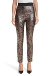 DOLCE & GABBANA METALLIC JACQUARD LEGGINGS,FTANETFJM2C