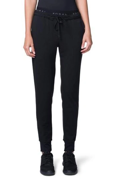 Koral Station Tracksuit Bottoms - Atterley In Black