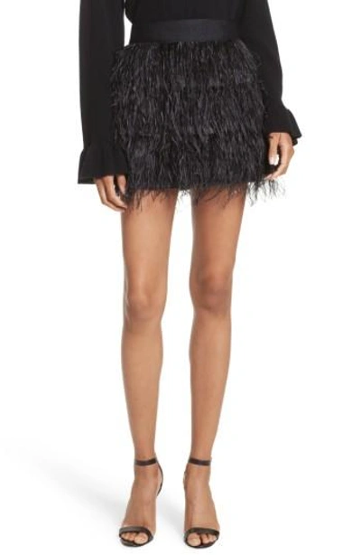 knee length dresses for ladies Strapless Ombre Feather Mini Dress