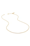 MONICA VINADER CHAIN LINK NECKLACE,GP-CH-R017-NON