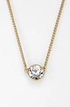 GIVENCHY CRYSTAL PENDANT NECKLACE,60136524