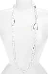 Ippolita Classico Sterling Silver Cherish Chain Necklace In Silver