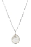 IPPOLITA 'WONDERLAND' MINI TEARDROP PENDANT NECKLACE,SN091DFMOP