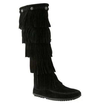 MINNETONKA MINNETONKA FIVE LAYER FRINGE BOOT,1659