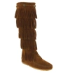 MINNETONKA FIVE LAYER FRINGE BOOT,1652