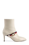 GUCCI SYLVIE STRAP ANKLE BOOT,475654BTMO0