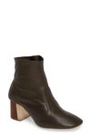 Jeffrey Campbell Kovacs Flared Heel Bootie In Khaki