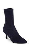 STUART WEITZMAN CLING STRETCH BOOTIE,CLING