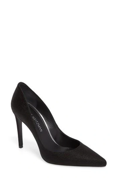 Stuart Weitzman Curvia Pump In Black