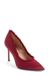 Sam Edelman Halan Pointy Toe Pump In Red