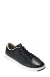 Cole Haan Grandpro Tennis Shoe In Black Leather
